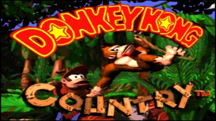 Donkey Kong County SNES