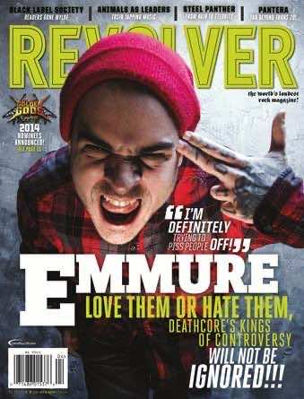 Emmure Revolver Cover Emmure On The Cover Of Revolver Magazine